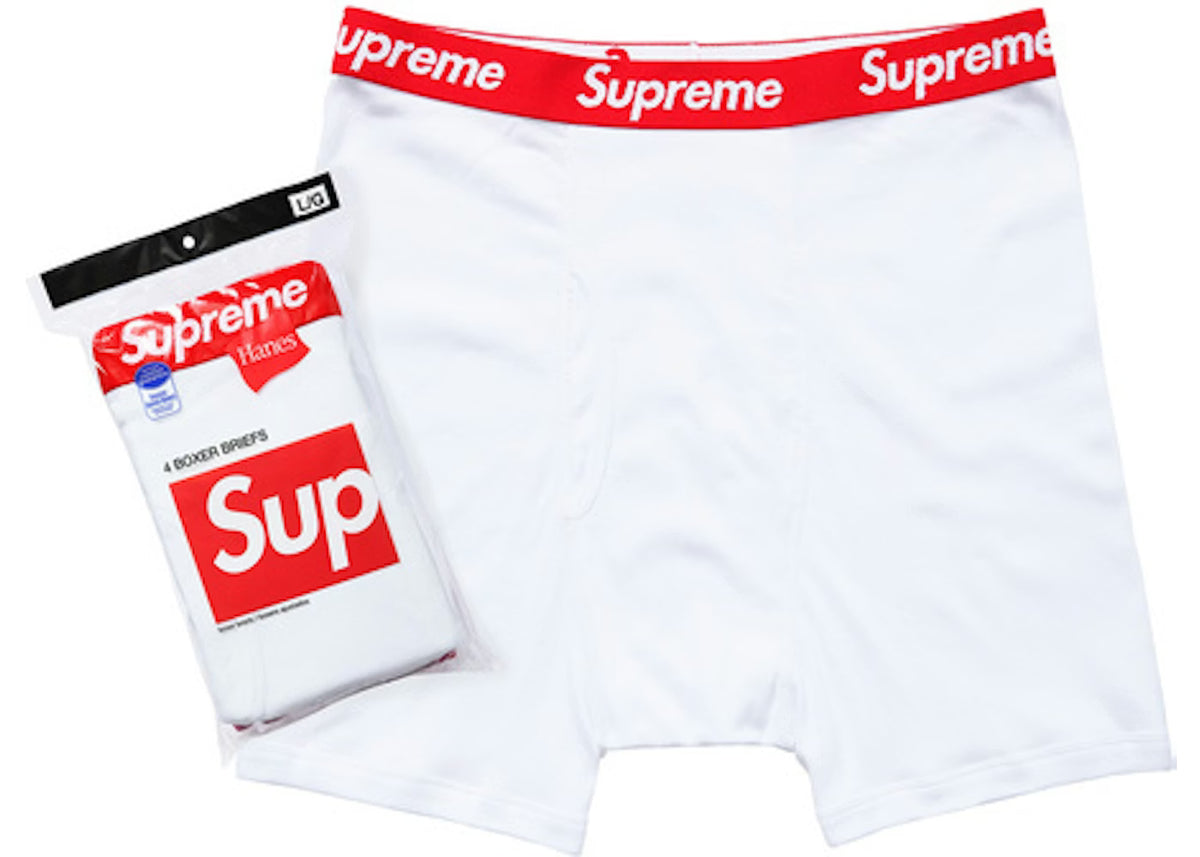 Supreme x Hanes Boxer - (Pieza Individual)
