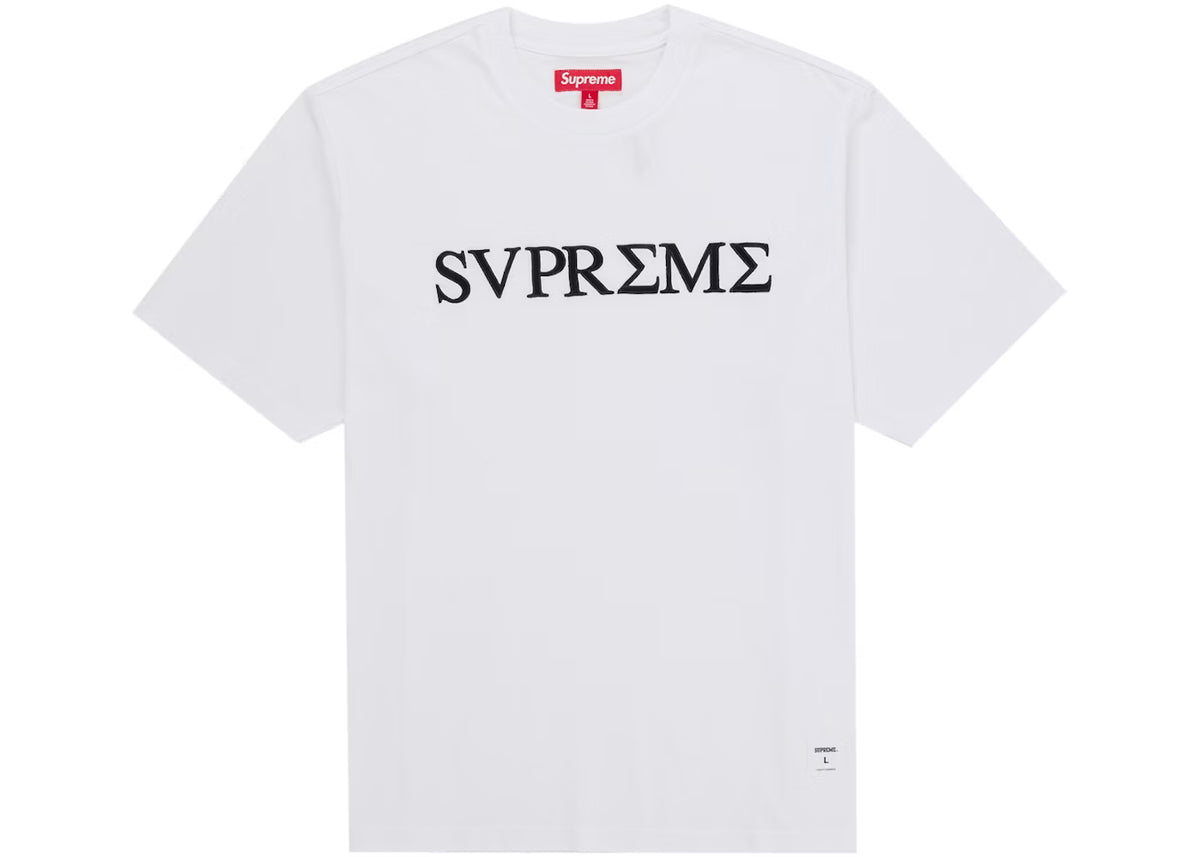 Supreme Greek S/S Top - White